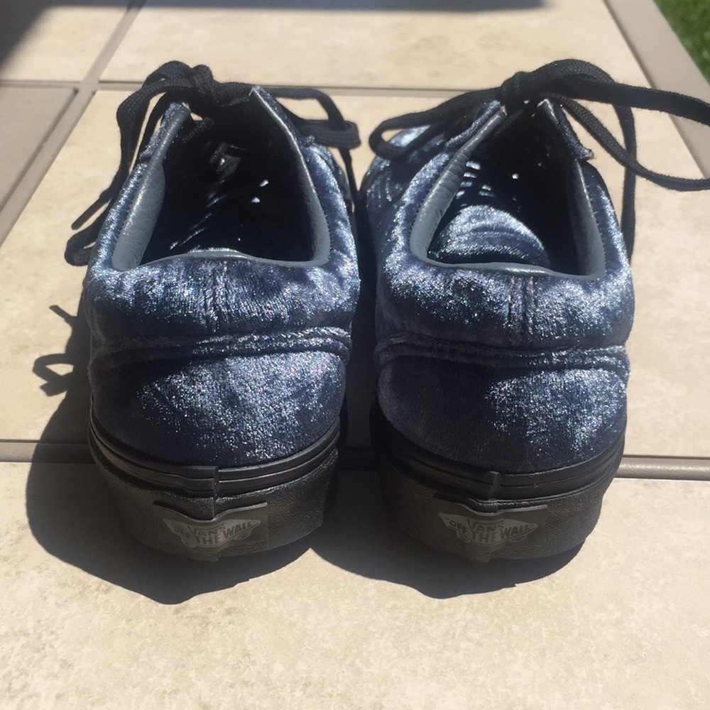 Vans old skool/velvet gray/black size 6 - Picture 4 of 8